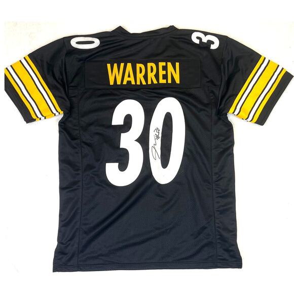 JAYLEN WARREN Pittsburgh Steelers SIGNED Autograph Football Jersey XL